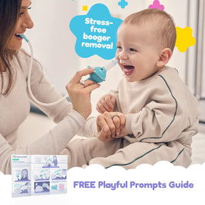 Light-Up Nasal Aspirator for Babies & Toddlers – Luna the Elephant