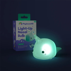 Light-Up Nasal Bulb for Babies & Toddlers – Noa the Narwhal