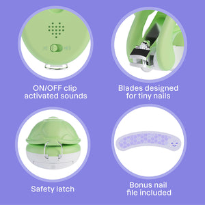 2-Pack Interactive Nail Clipper