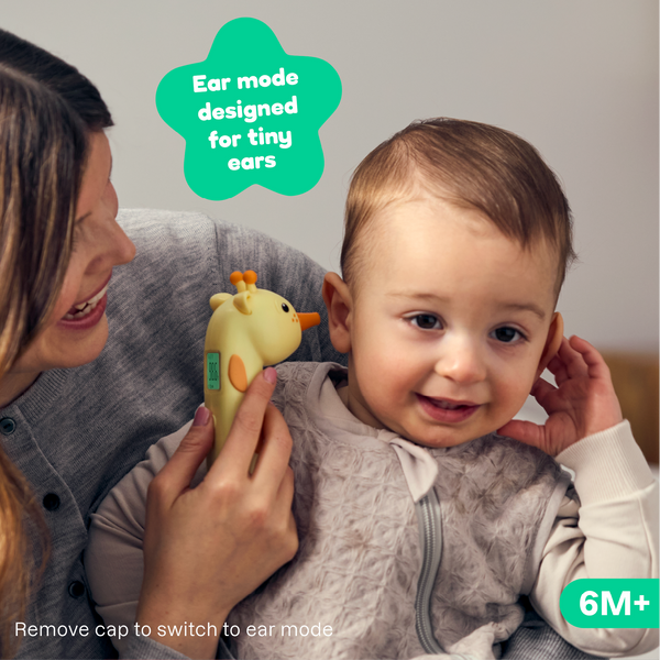3-in-1 Infrared Thermometer for Babies & Toddlers - Jax the Giraffe
