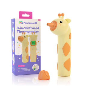 3-in-1 Infrared Thermometer for Babies & Toddlers - Jax the Giraffe
