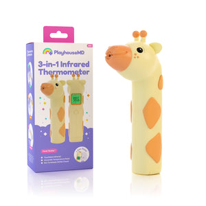 3-in-1 Infrared Thermometer for Babies & Toddlers - Jax the Giraffe