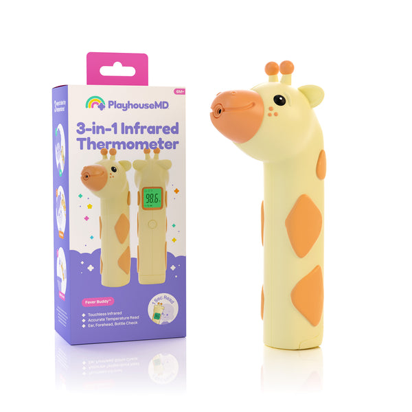 3-in-1 Infrared Thermometer for Babies & Toddlers - Jax the Giraffe