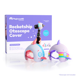 Rocketship Otoscope Cover Set