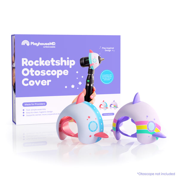 Rocketship Otoscope Cover Set