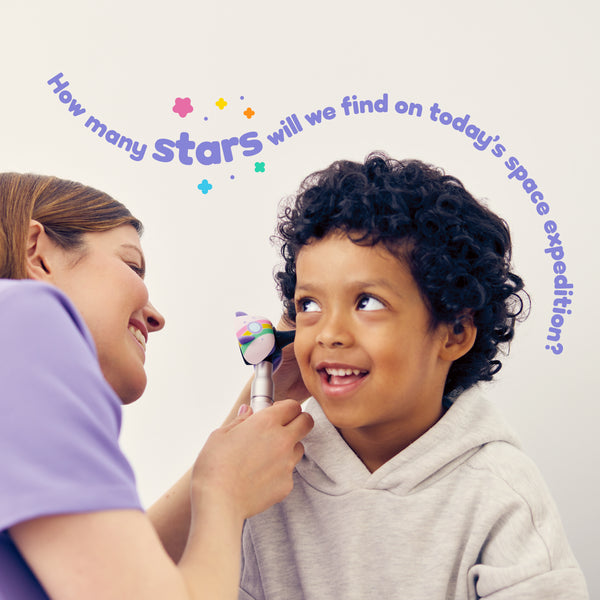 Rocketship Otoscope Cover Set