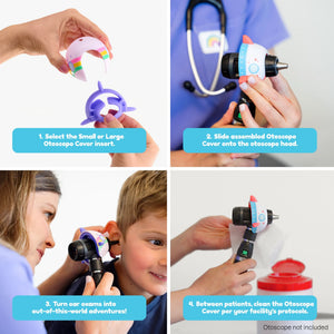 Rocketship Otoscope Cover Set - CS