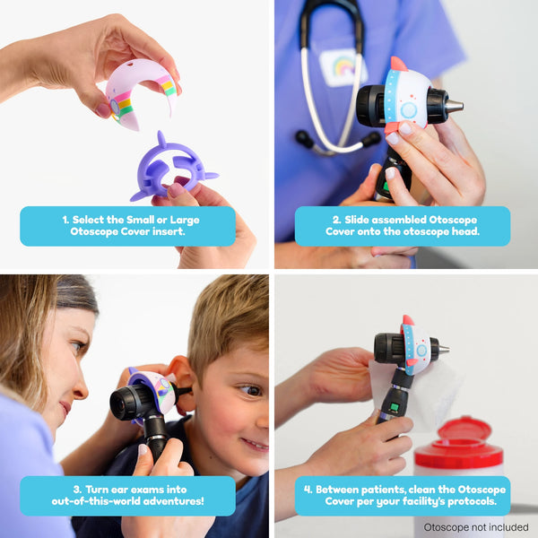 Rocketship Otoscope Cover Set - CS